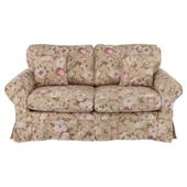 Louisa Loose Cover Only for Sofa Bed, Floral Brown
