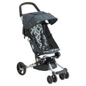 Easy Fold Layback Pushchair, Grey & Black