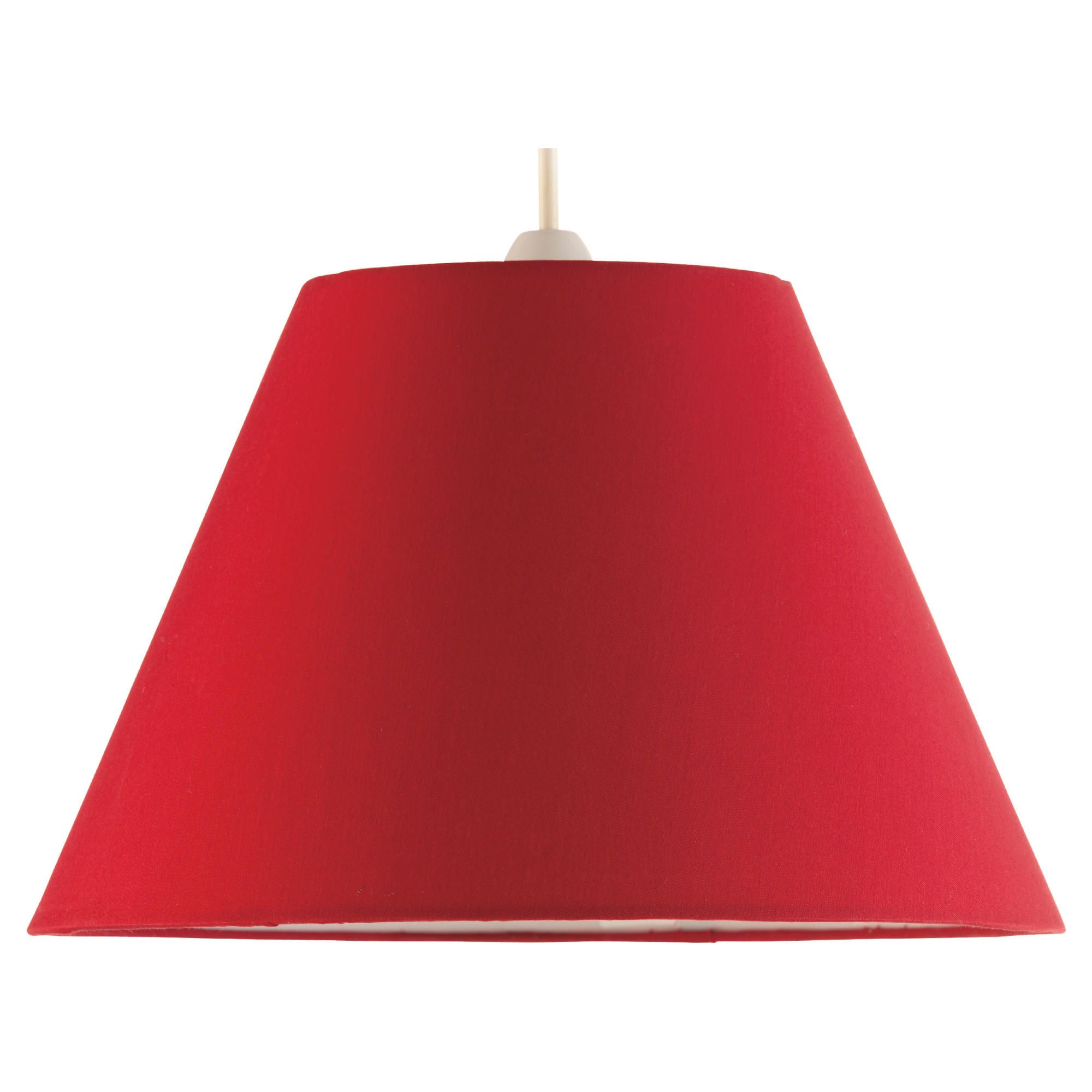 Tesco 31cm Plain Counter shade - Red Tesco 31cm Plain Counter shade - Red