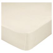 Finest Pima Cotton King Size Fitted Sheet, Ivory