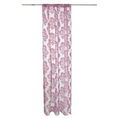 Tesco Damask Voile W137xL229cm (54x90"), Fuchsia