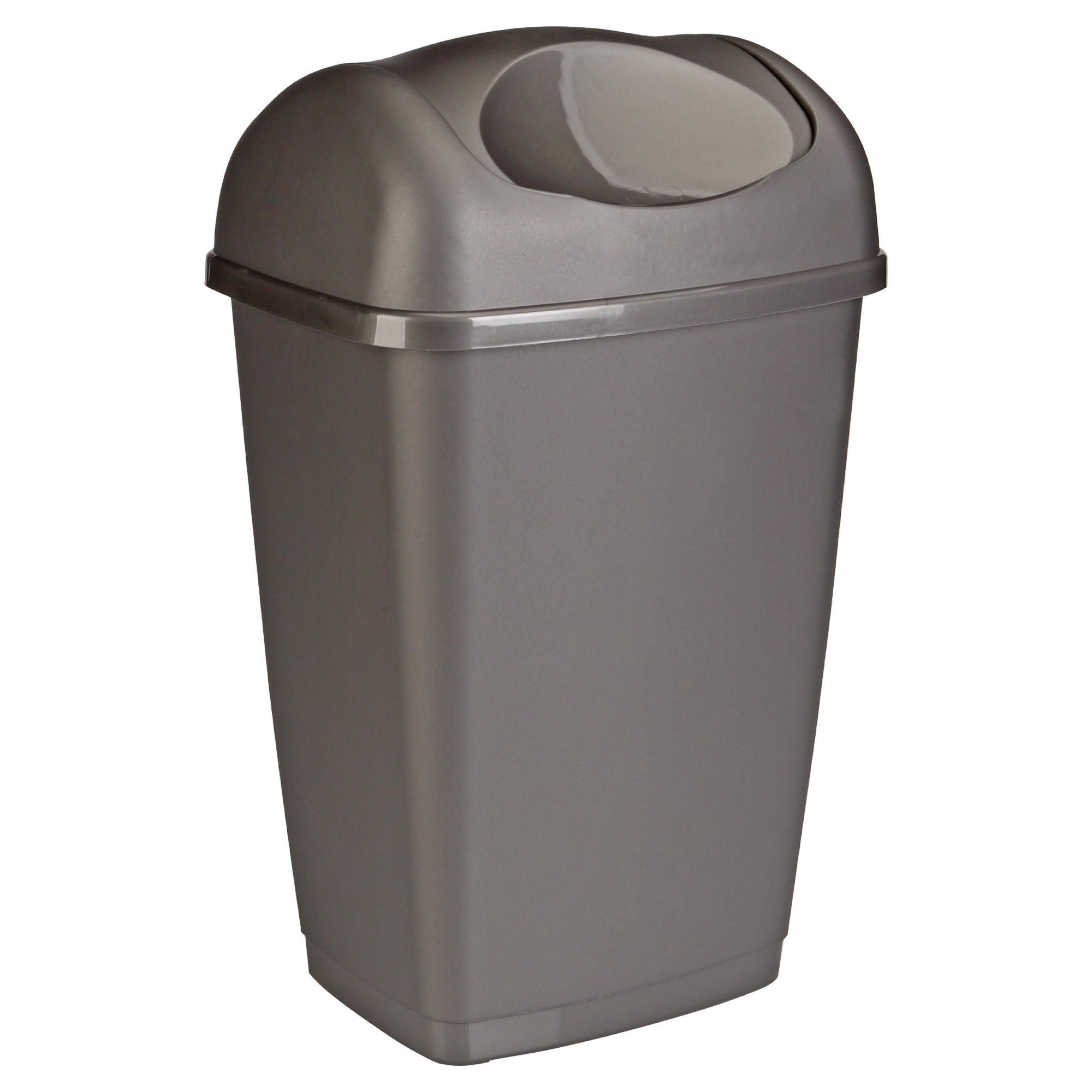 Tesco 25l Swing Bin Platinum