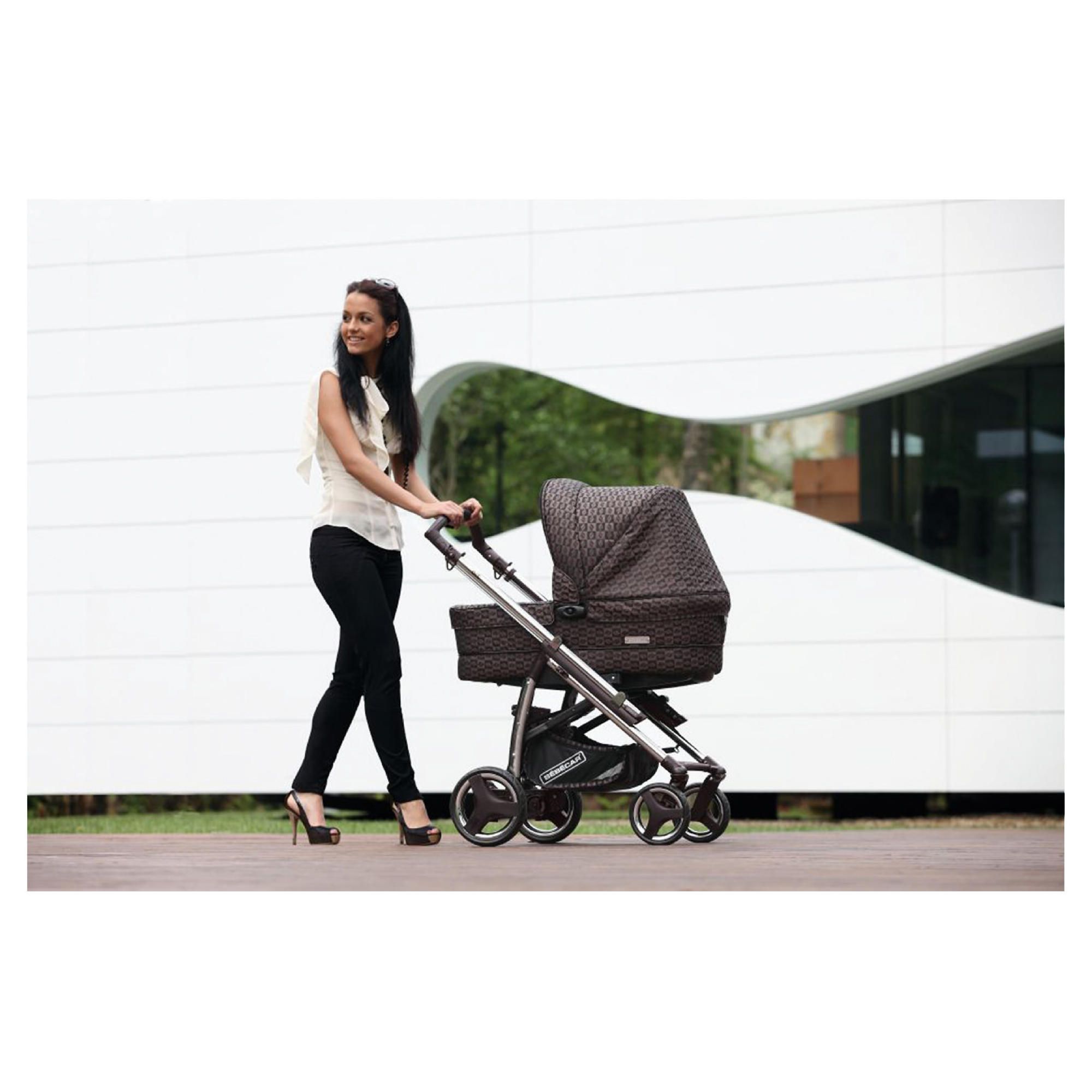 Bebecar Act chrome Combination Pram, Bronze Velvet at Tesco Direct