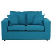 Maison Small Fabric Sofa Teal