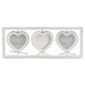 Tesco Hanging 3 heart distressed white wash wood frame