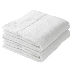 Finest Bath Towel Pair White