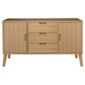Retro Sideboard, Light Oak