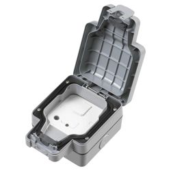 MK Masterseal Plus 13a Switched Fused Connection Unit White