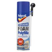 Polycell expanding foam polyfilla