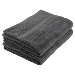 Finest Hand Towel Pair Black