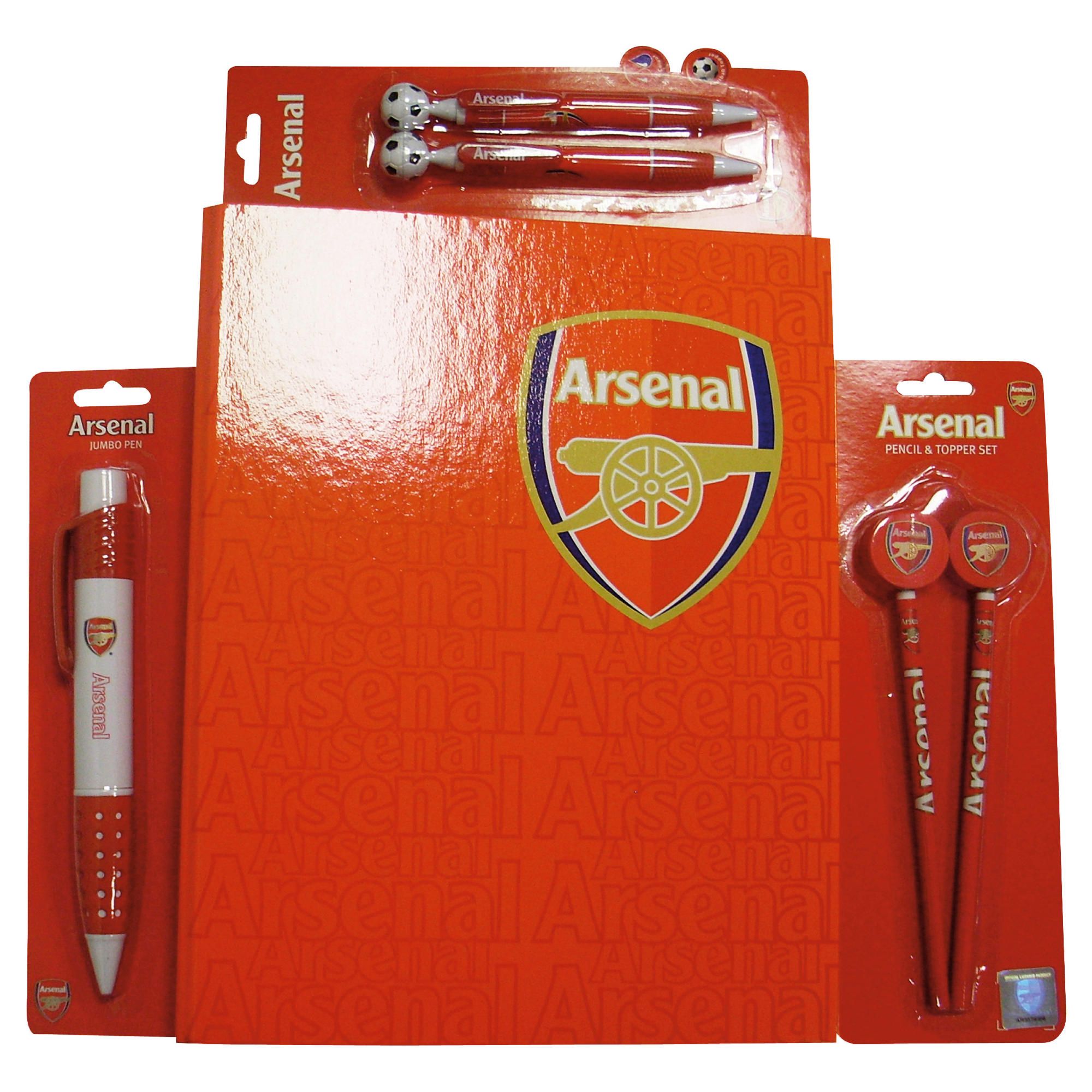 Arsenal football stationery set 