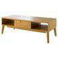 Retro Coffee Table, Light Oak