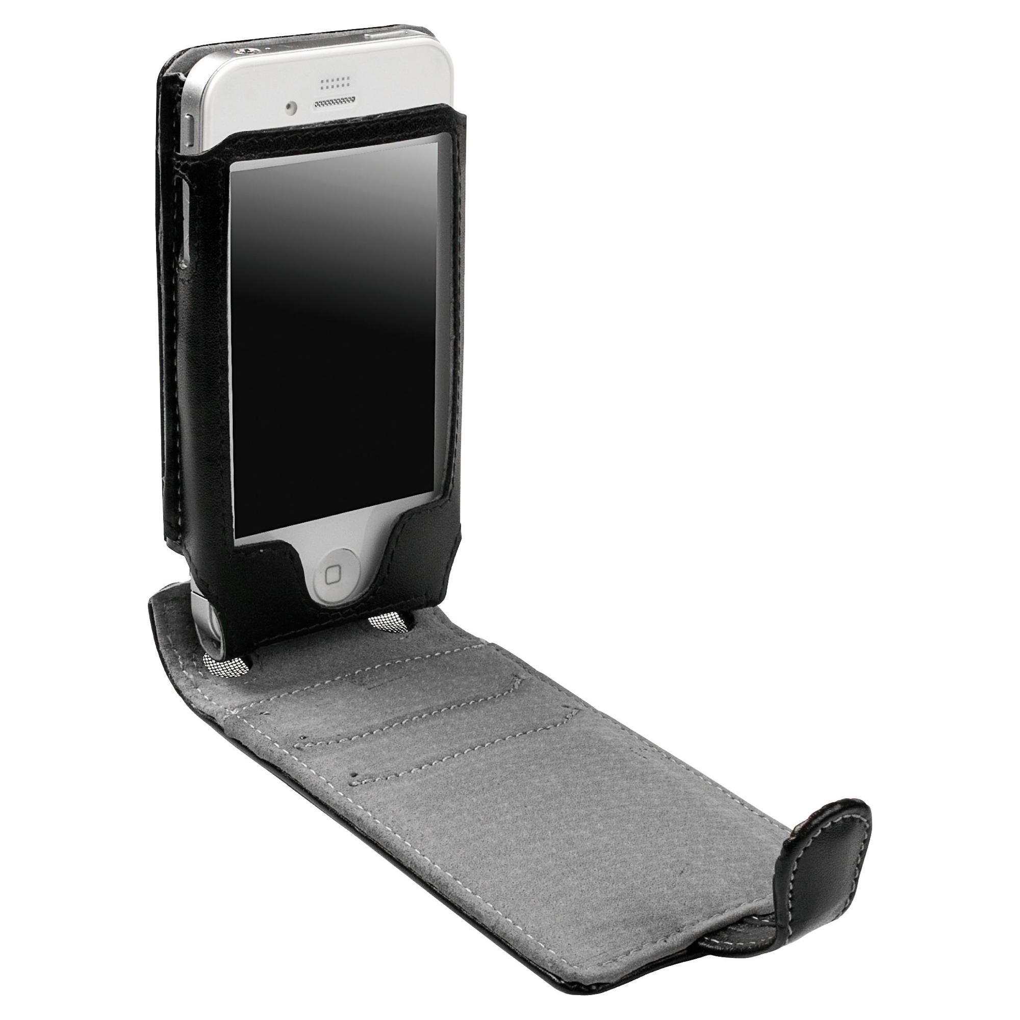 Krusell Orbit Flex Black Leather Case for iPhone 4 & iPhone 4S Krusell Orbit Flex Black Leather Case for iPhone 4 & iPhone 4S