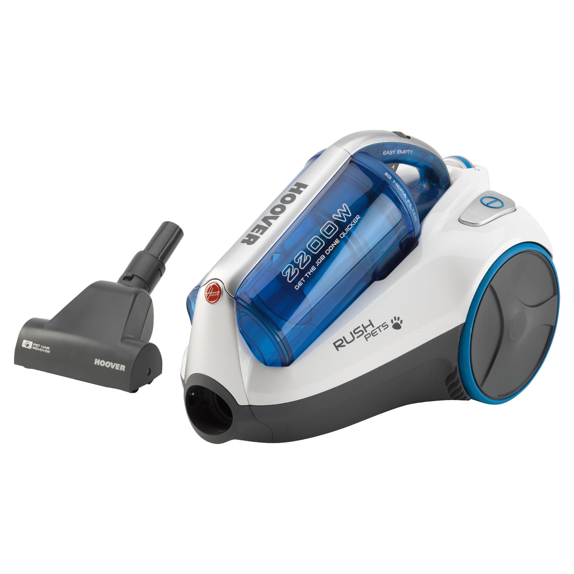 Hoover Rush TCR4224 Pets 2200W bagless cylinder vacuum cleaner