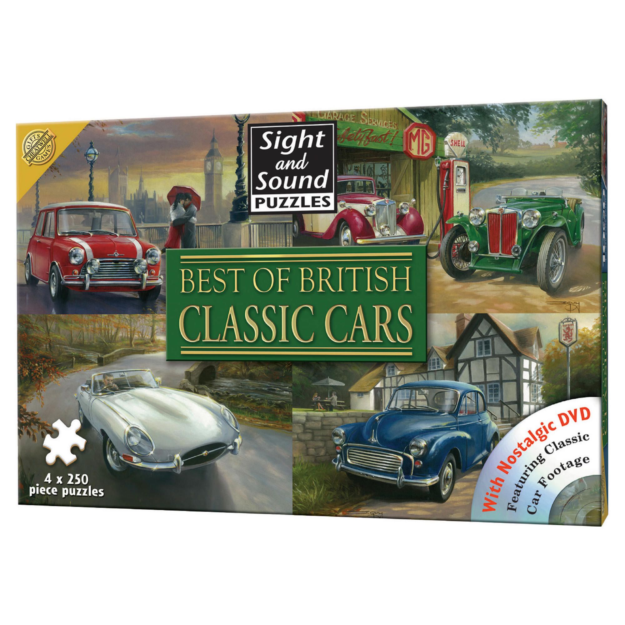 Sight & Sound British Classic Cars Puzzles