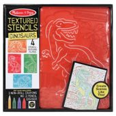 Melissa & Doug Wooden Textured Stencils Dinosaurs