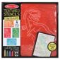 Melissa & Doug Wooden Textured Stencils Dinosaurs