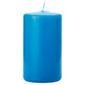Tesco teal pillar candle