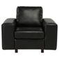 Marcello Leather Armchair, Black
