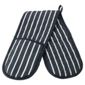 Tesco butcher's stripe double oven glove