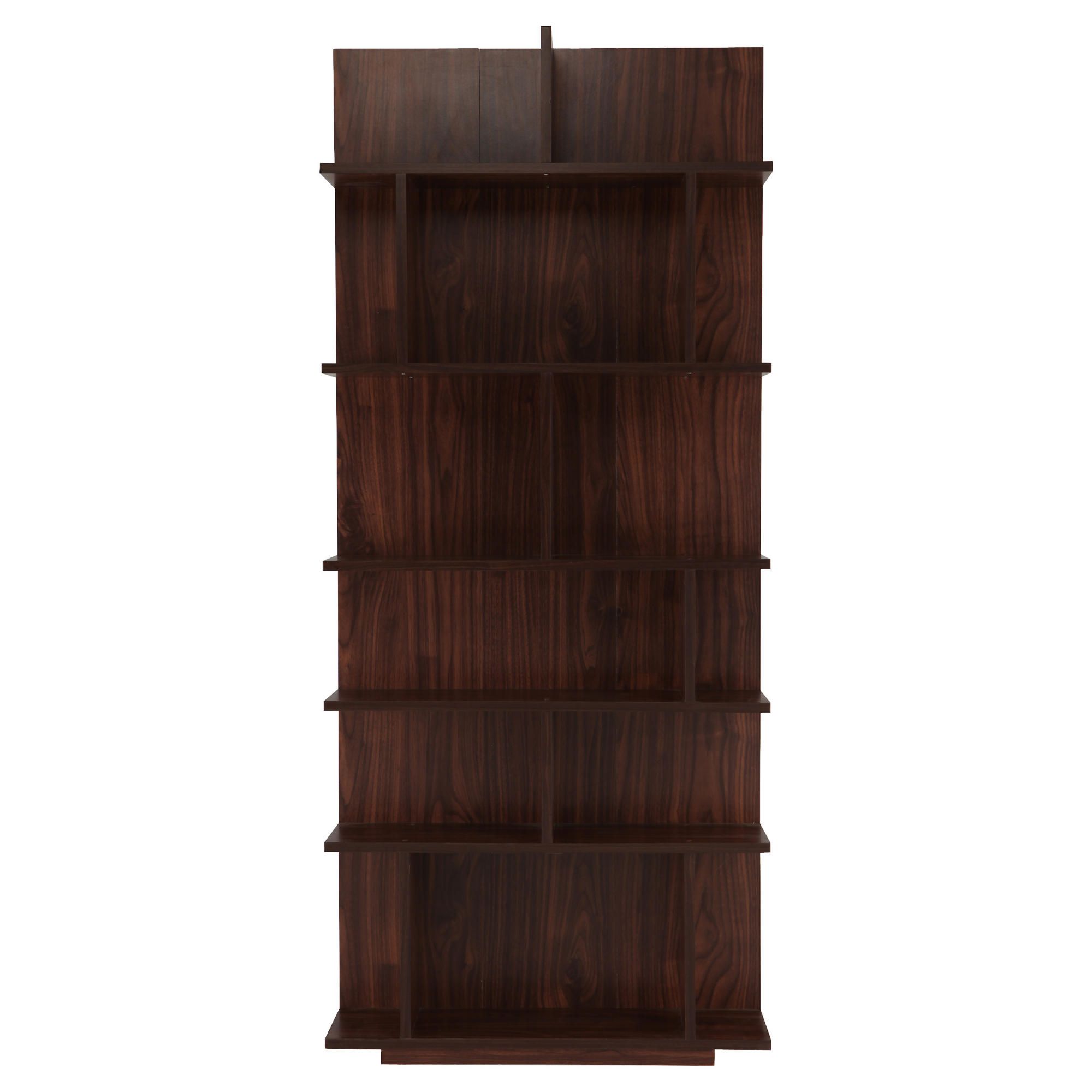 Genoa Shelving Unit, Walnut-effect
