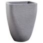 Large Square Top Round Base Planter Granite 33cmxH46cm
