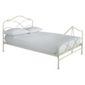 Dijon Double Bed Frame, Cream