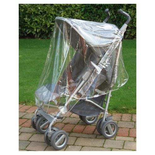 Image of Universal Buggy Rain Cover, Transparent