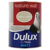Dulux Matt Feature Wall Overtly Olive 1.25l