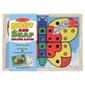 Melissa & Doug Sort & Snap Wooden Colour Match Game