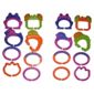 Brights Teether Links Pink & Orange