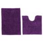 Tesco Pedestal and Bath Mat Set Purple