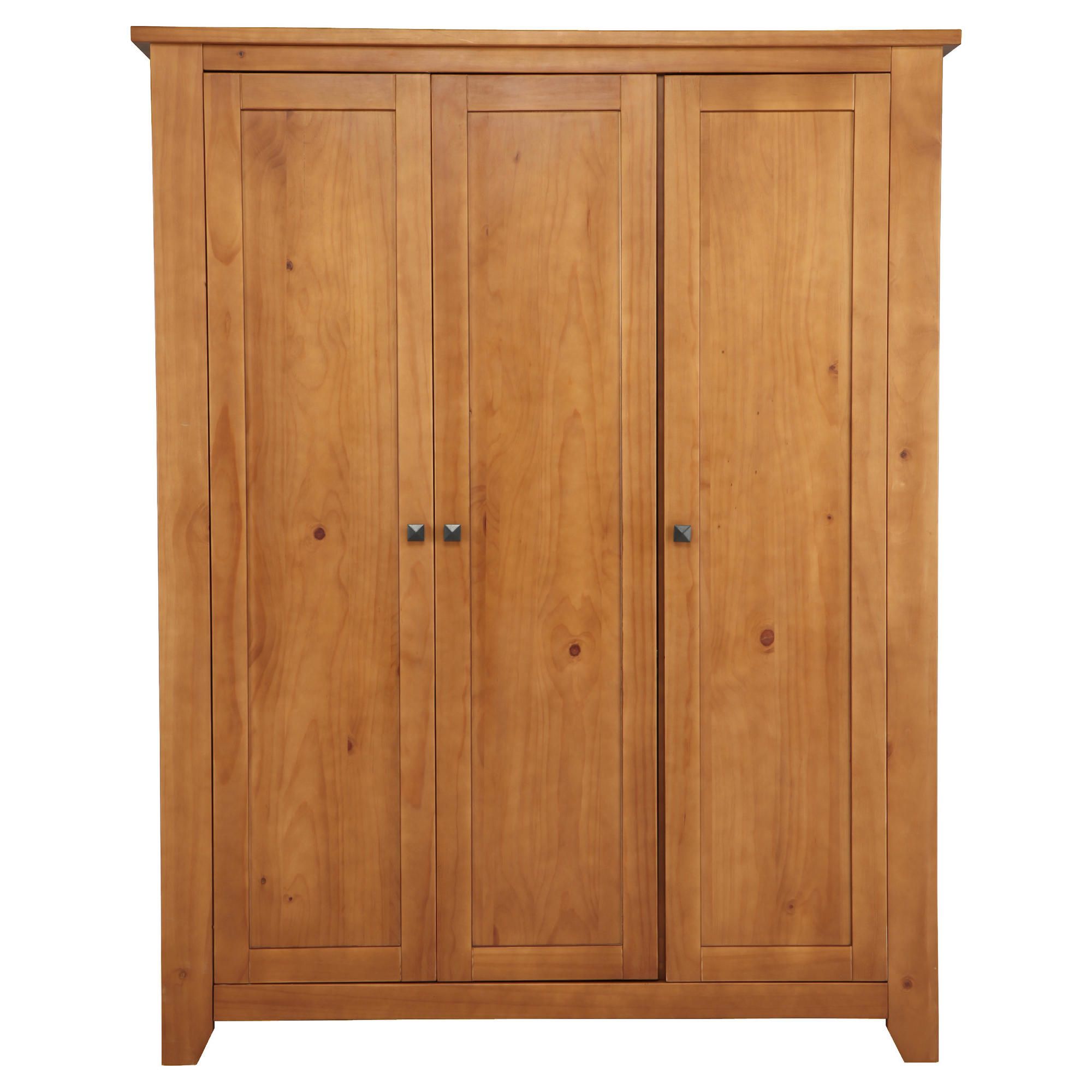 Suffolk Triple Wardrobe, Pine at Tesco Direct