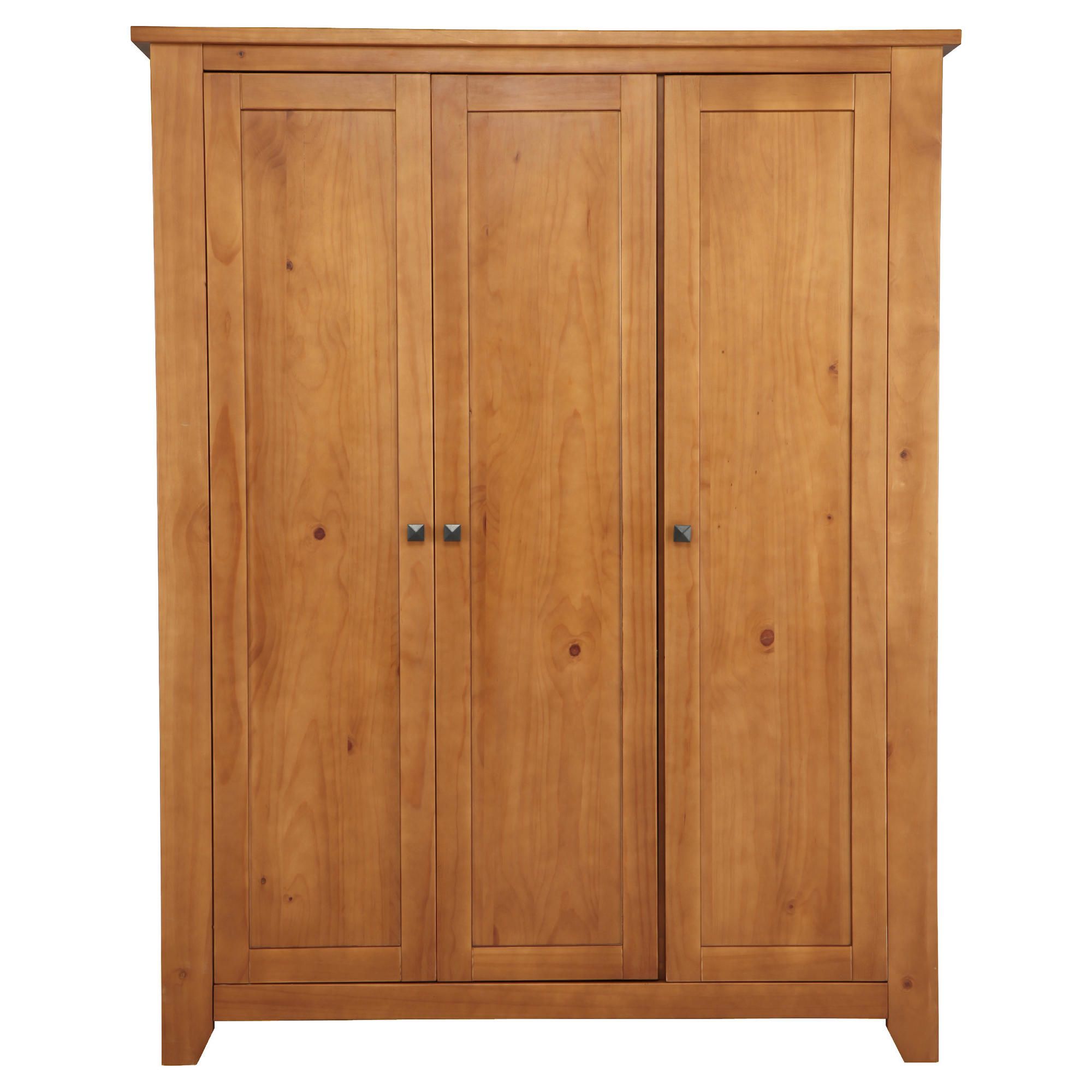 Suffolk Triple Wardrobe, Pine at Tesco Direct