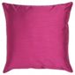 Tesco Faux Silk cushion, Fuchsia