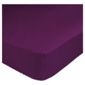 F&F Home Sateen Single Fitted Sheet Amethyst
