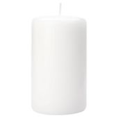 Tesco clean linen pillar candle