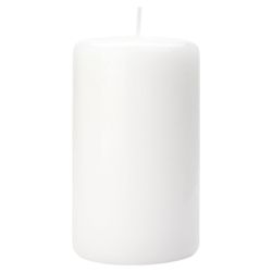 Tesco clean linen pillar candle