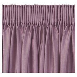 Tesco Faux Silk Lined pencil pleat Curtains W112xL183cm (44x72