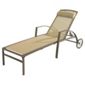 Sorrento Metal/Textilene Sun Lounger