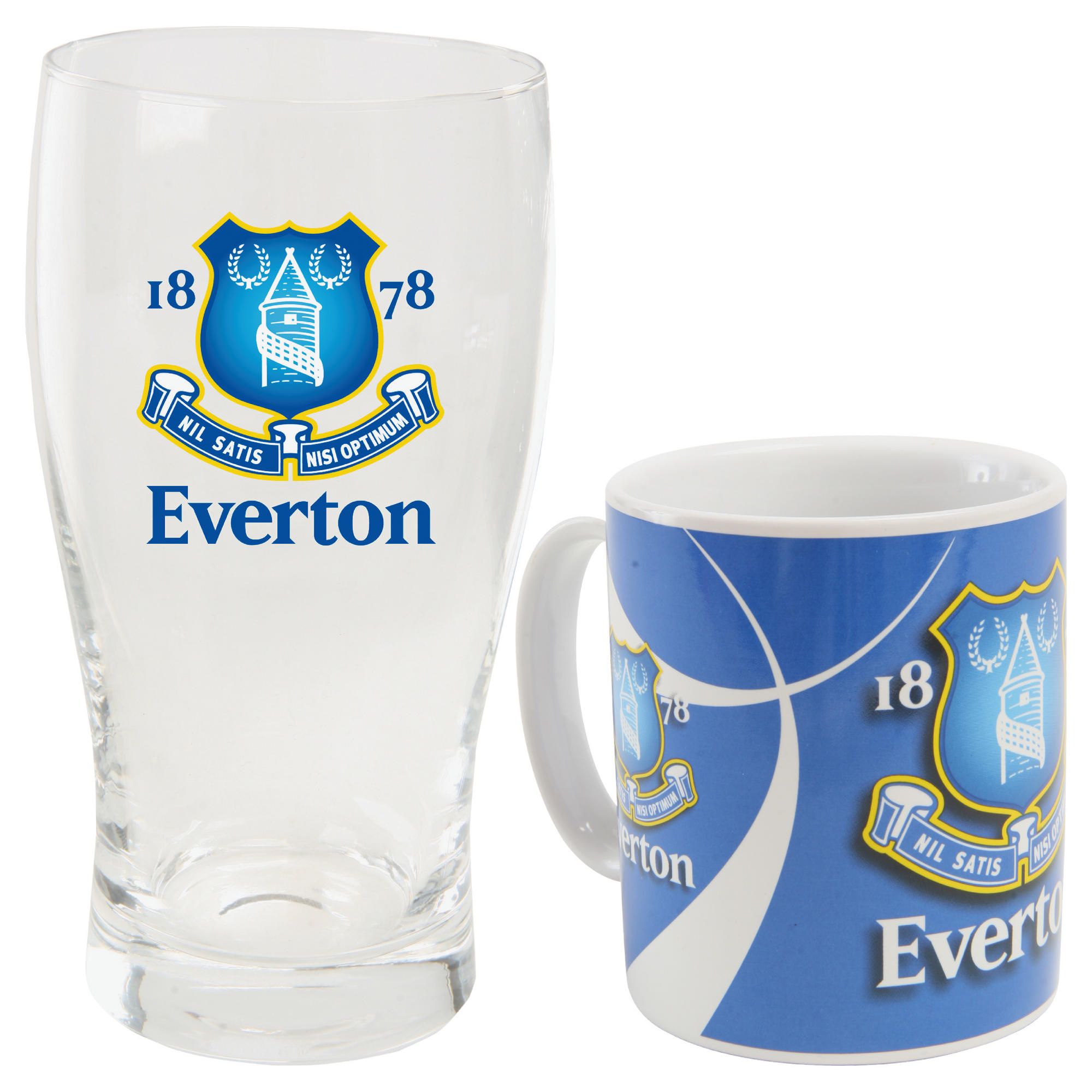 Everton Mug & Pint Glass 