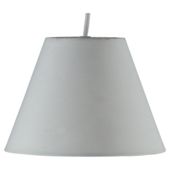 Tesco Lighting 23cm plain counter shade cream