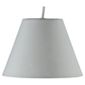 Tesco Lighting 23cm plain counter shade cream