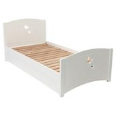 Butterfly Single Bedframe, White