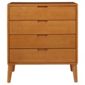Retro Drawer Chest, Light Oak