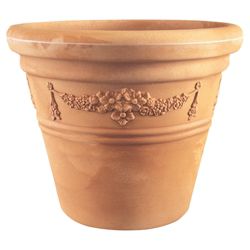Large Garland Pot Terracotta W51cmxH43cm