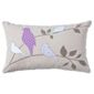 F&F Home applique birds cushion, lilac