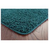 Tesco Rugs shaggy rug teal 60x110cm