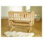 Saplings Glider Crib & Foam Mattress, Natural