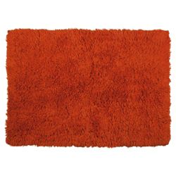 Tesco bath mat, burnt orange